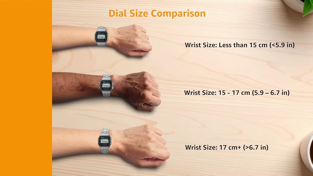 Casio Vintage Digital Watch Silver Stainless Steel - Image 4