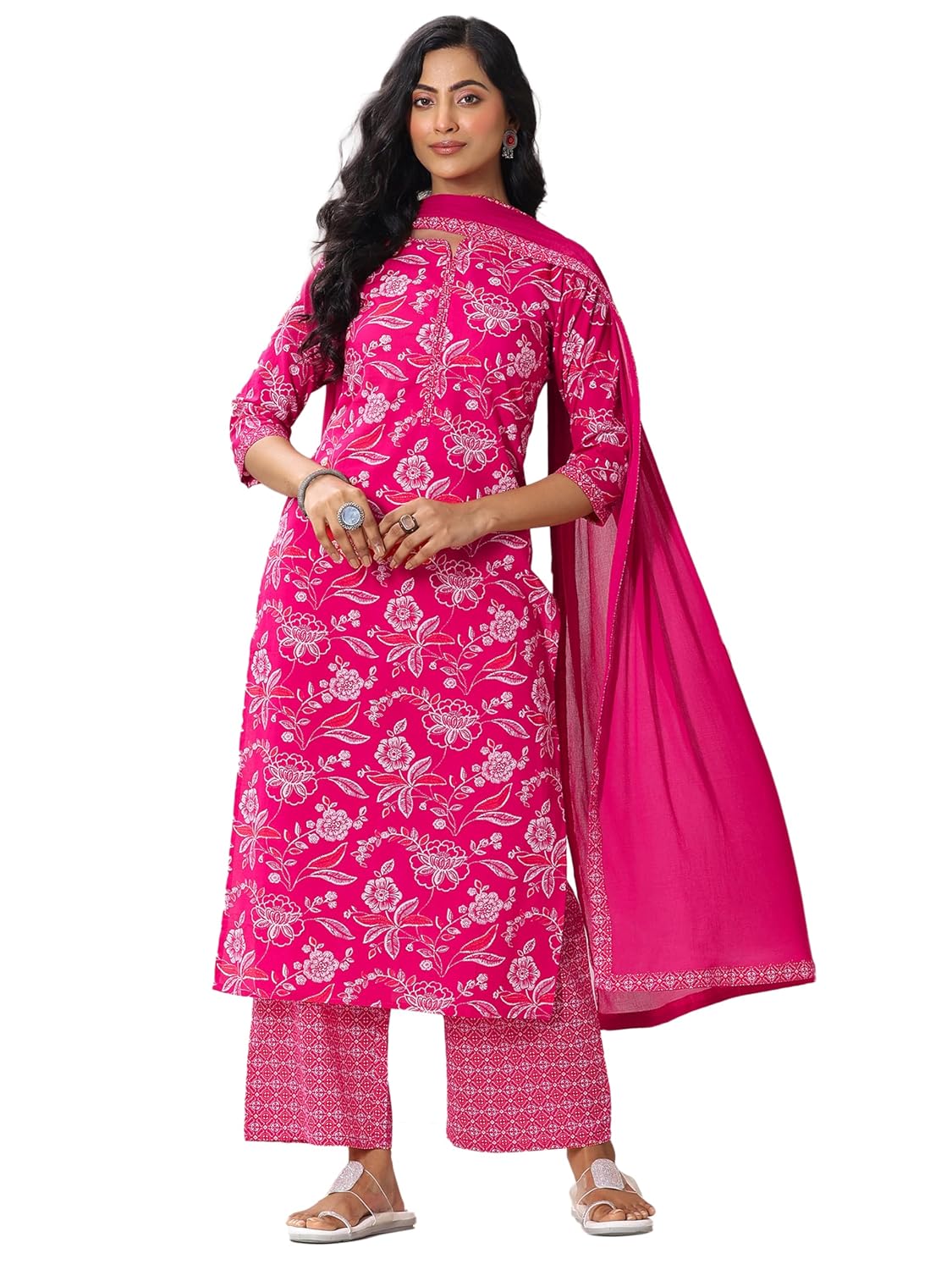 Libas Women's Cotton Blend Kurta Set - Authentic Libas Clothing | UrbanThreads