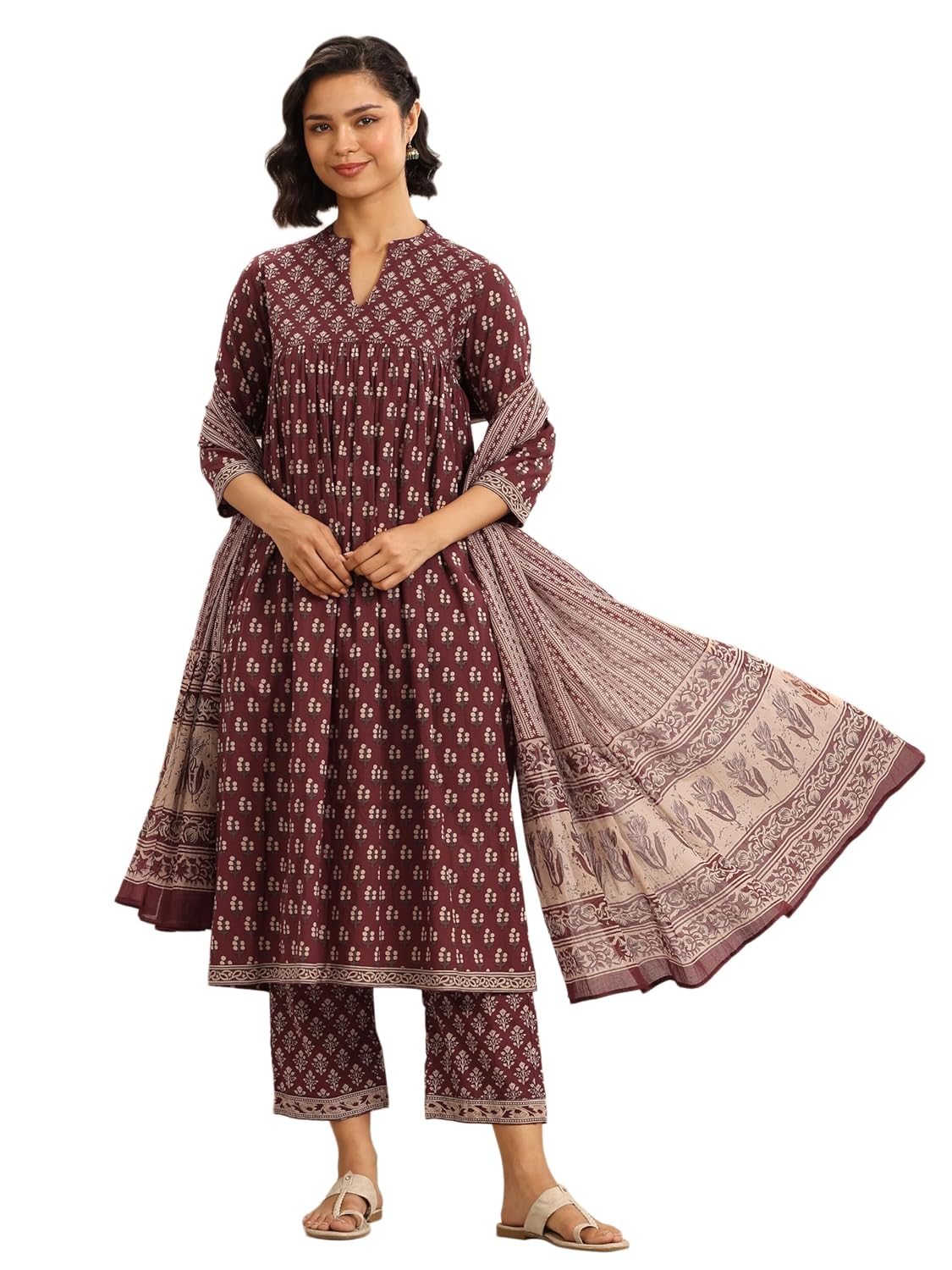 Libas Cotton Kurta Set for Women | Stylish Ethnic Wear - UrbanThreads