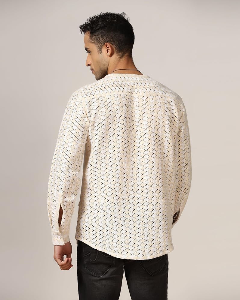 Leriya Fashion Men's Polycotton Shirt | Casual Stylish | Regular Trendi Fit Shirts for Man | Bus - Authentic Leriya Clothing | UrbanThreads - Image 3