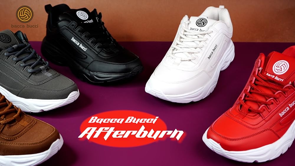 Bacca Bucci Men Lace Up Sneaker Shoes - Authentic Bacca Footwear | UrbanThreads - Image 3