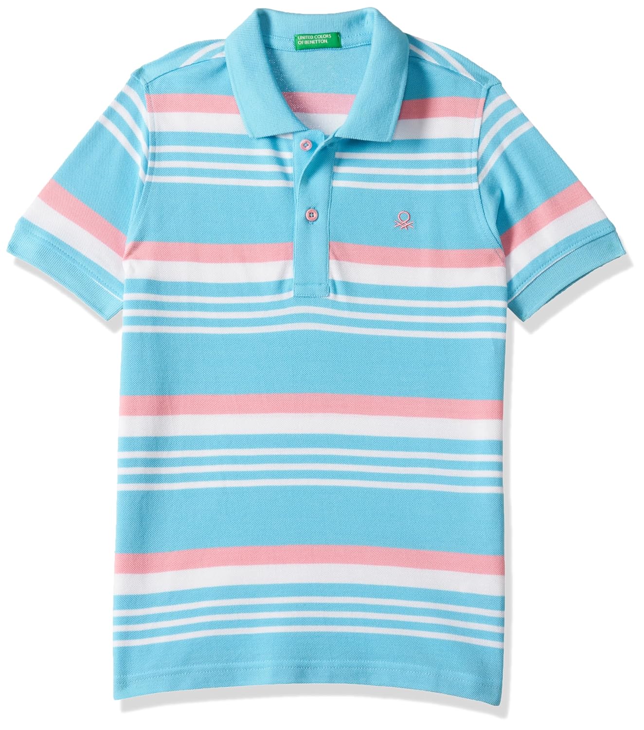 United Colors of Benetton Boy's Striped Polo Shirt