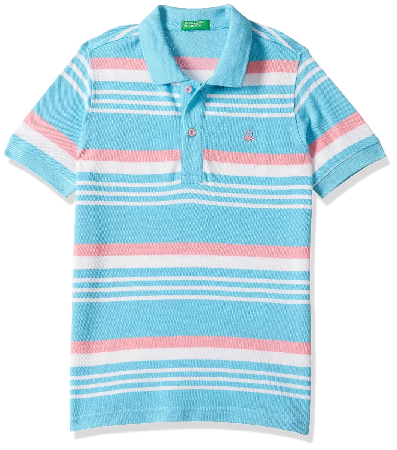 United Colors of Benetton Boy's Striped Polo Shirt