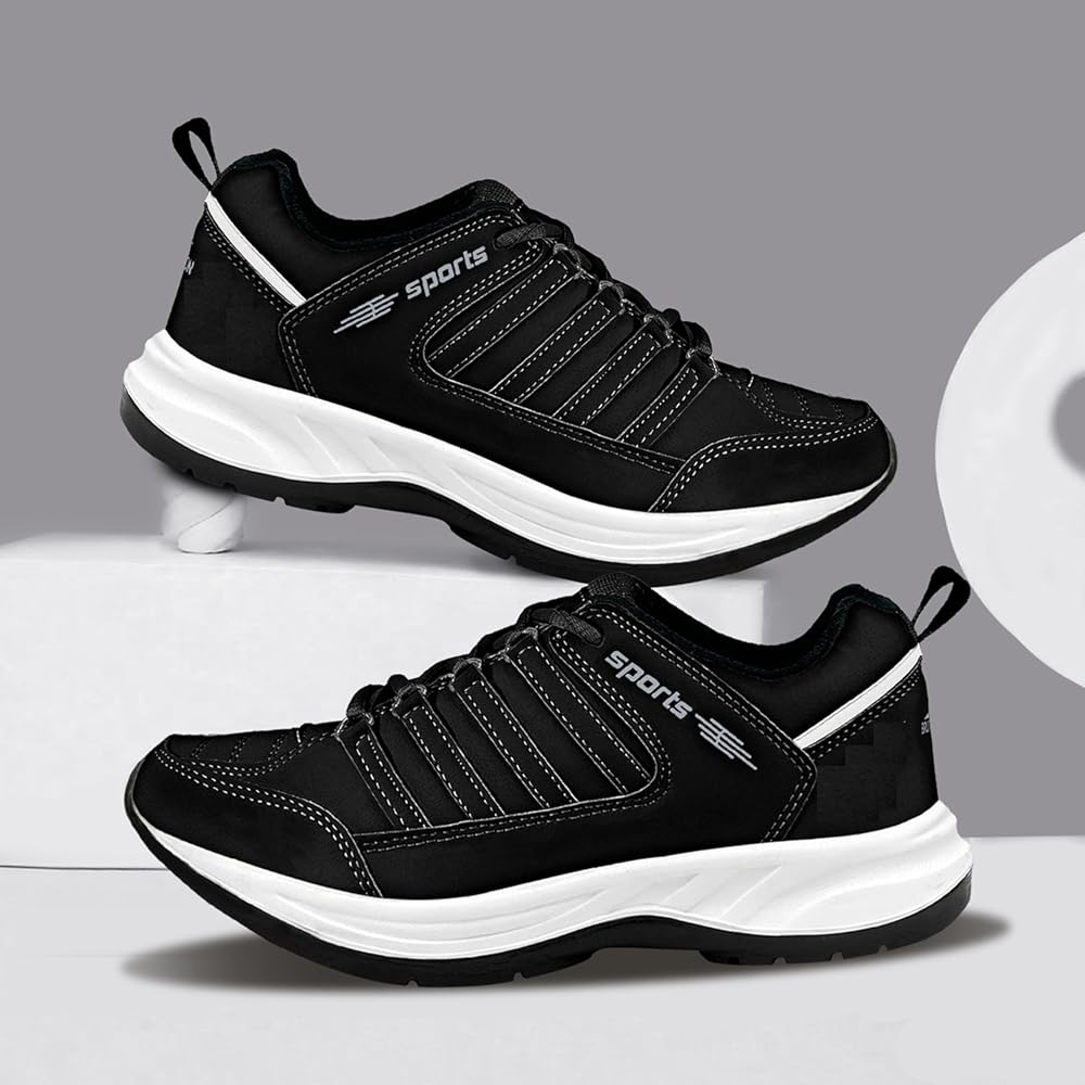 BRUTON EVA Lite Blue Running Shoes - UrbanThreads India - Image 3