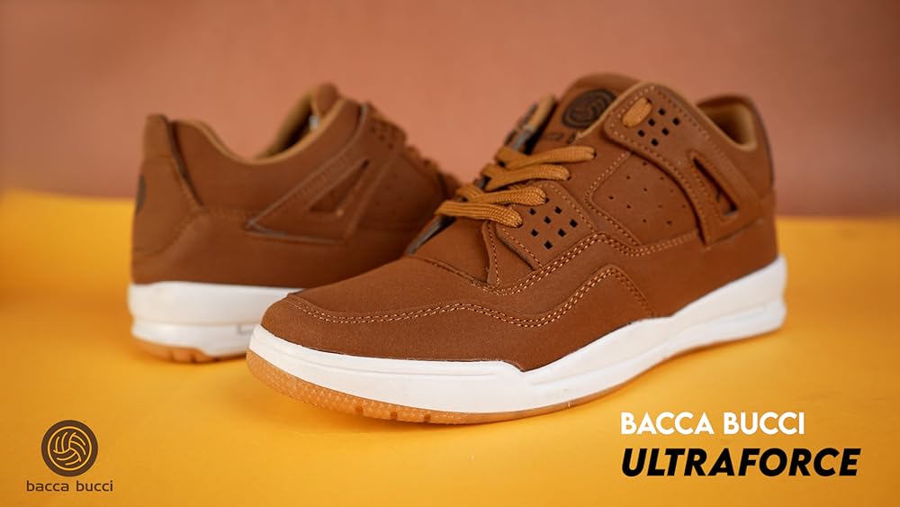 Bacca Bucci Men Suede Lace Up Sneaker Shoes - Authentic Bacca Footwear | UrbanThreads - Image 3