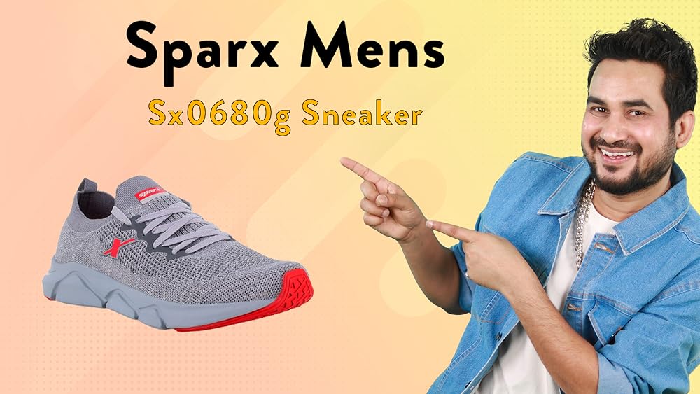 SPARX Mens SM 680 Walking Shoe| Enhanced Durability & Soft Cushion - Authentic SPARX Footwear | UrbanThreads - Image 3