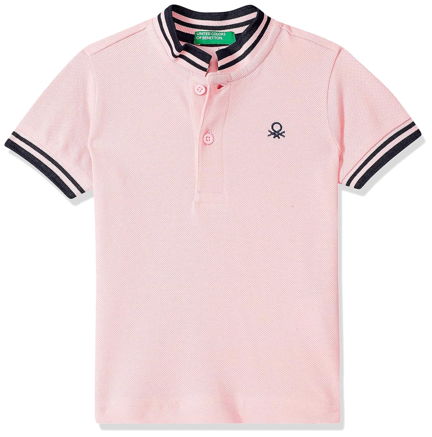 United Colors of Benetton Boy's Cotton Regular Fit Polo T-Shirt